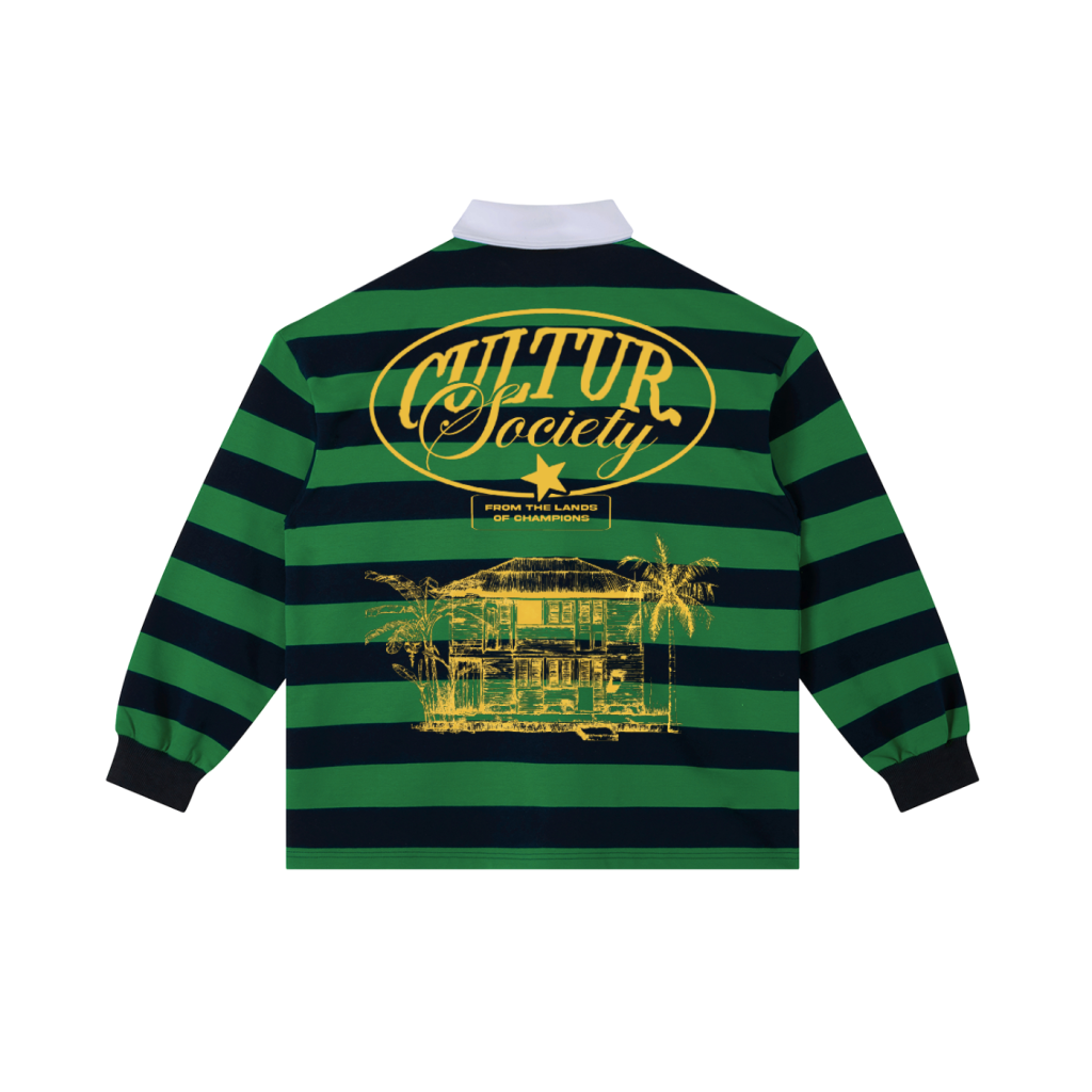 Caribbean House Rugby Polo Shirt