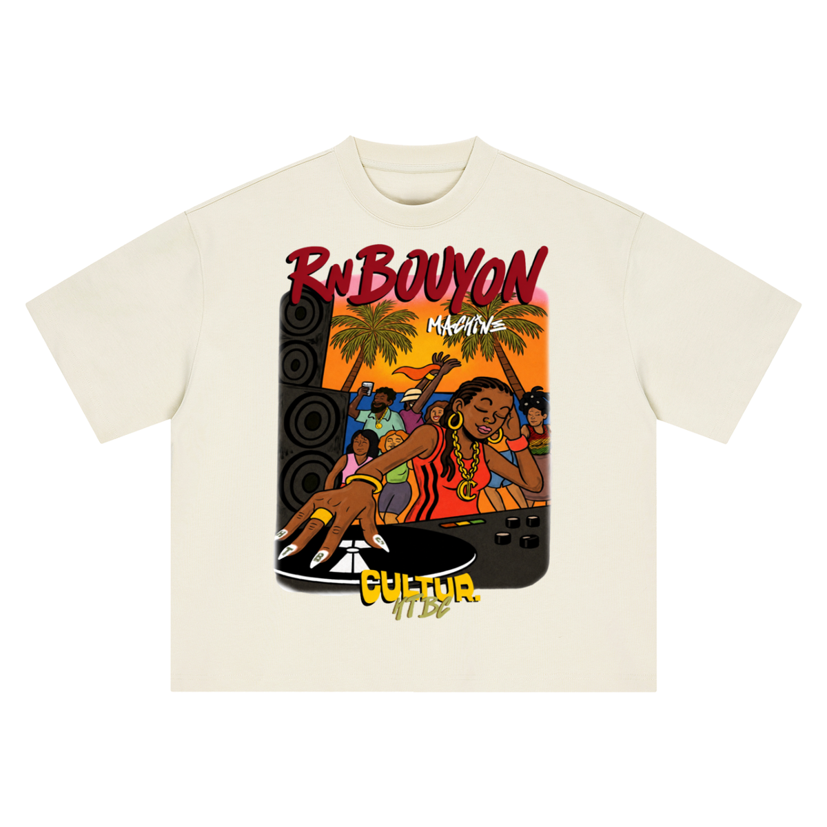 Rn’Bouyon Boxy Oversized T-Shirt