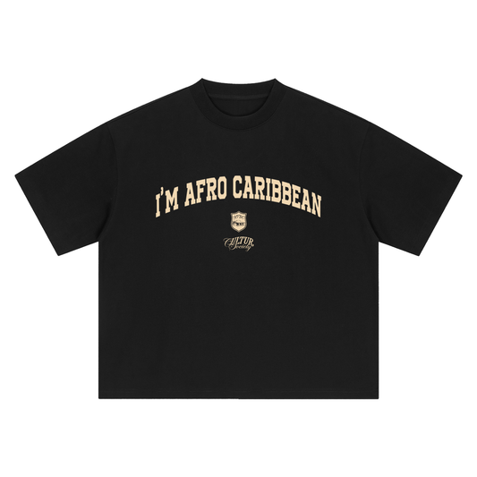 Afro Caribbean Boxy Oversized T-Shirt